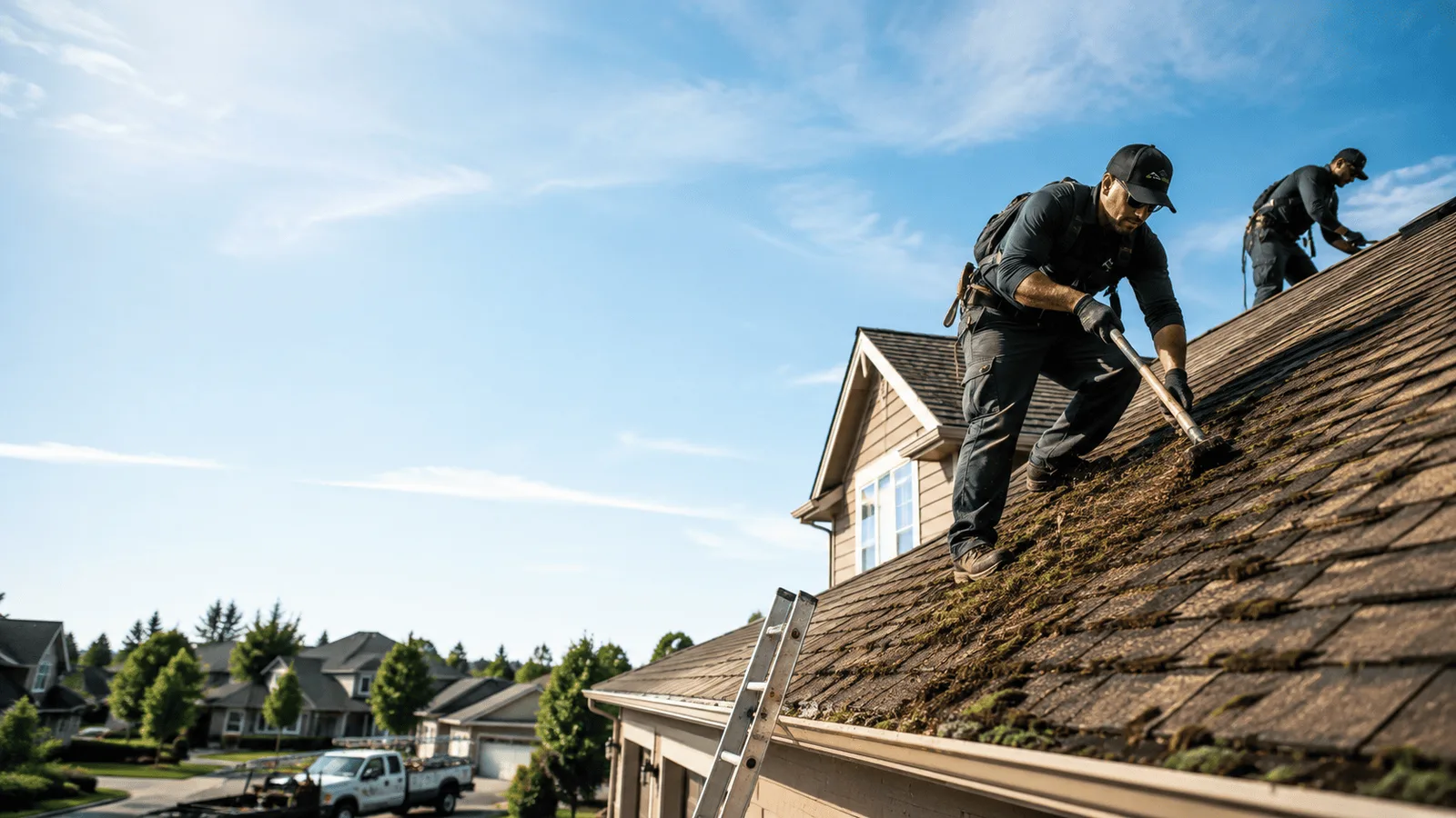 Roof Moss Removal in Centennial, CO near me